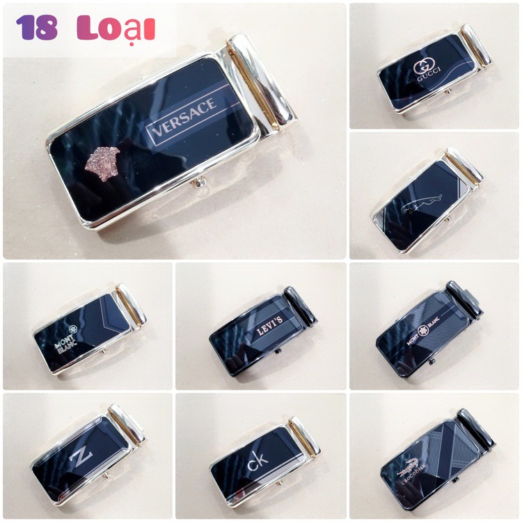 Kính Thưa Các Loại Mặt Khóa Dây Lưng Nam Chất Liệu INOX Hàng Loại 1 Dày Dặn - Bền Bỉ