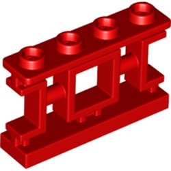 Gạch Lego hàng rào kiểu châu Á / Lego Part 32932: Fence 1 x 4 x 2 Ornamental Asian Lattice with 4 Studs