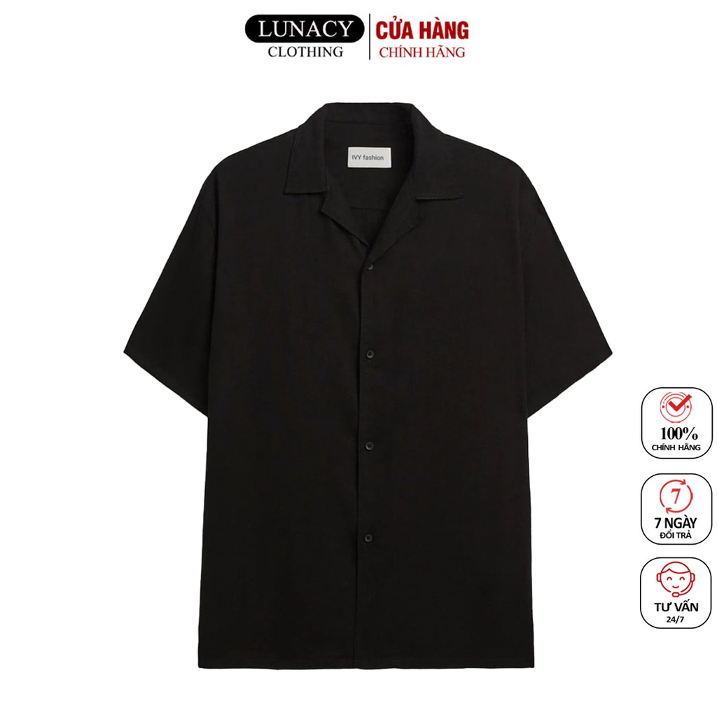 Áo Sơ Mi tay lỡ form oversize lên đồ cực đẹp - LUNACY TB07