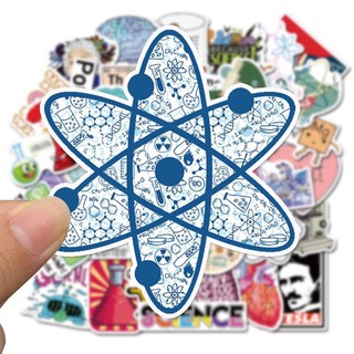 Set 50 miếng dán sticker The scientist