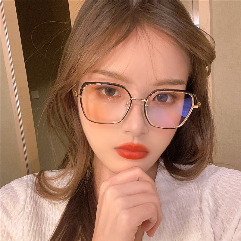 Mắt Kính Chống Bức Xạ Phong Cách Hàn Quốc Cho Nữ