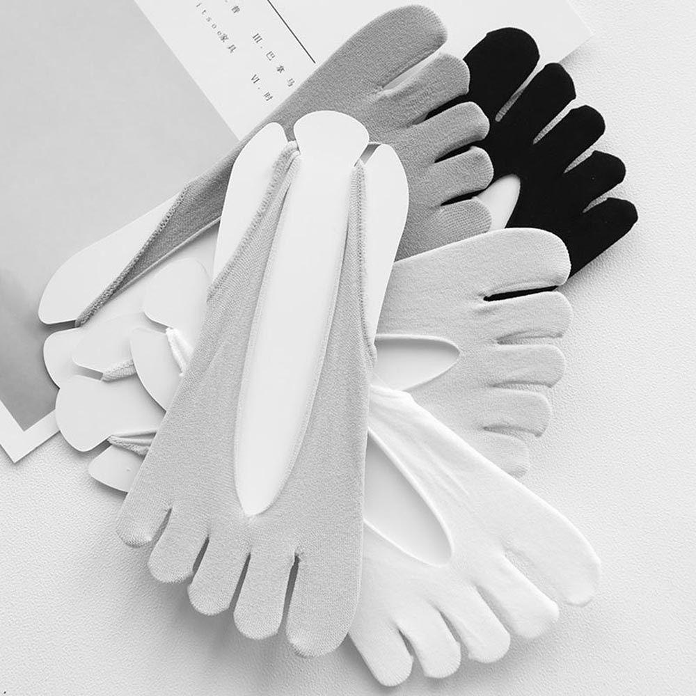 OCEANMAP Vớ Xỏ Năm Ngón Chống Trượt Bằng Lụa Thủy Tinh Trong Suốt Gợi Cảm Cho