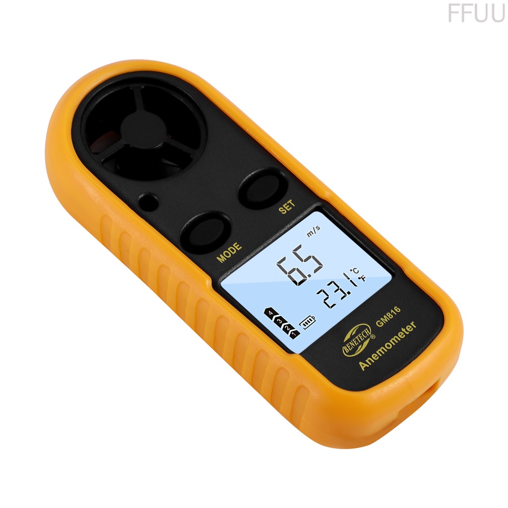 Máy đo tốc độ gió cầm tay màn hình LCD hiển thị kỹ thuật số tiện dụng FF86
