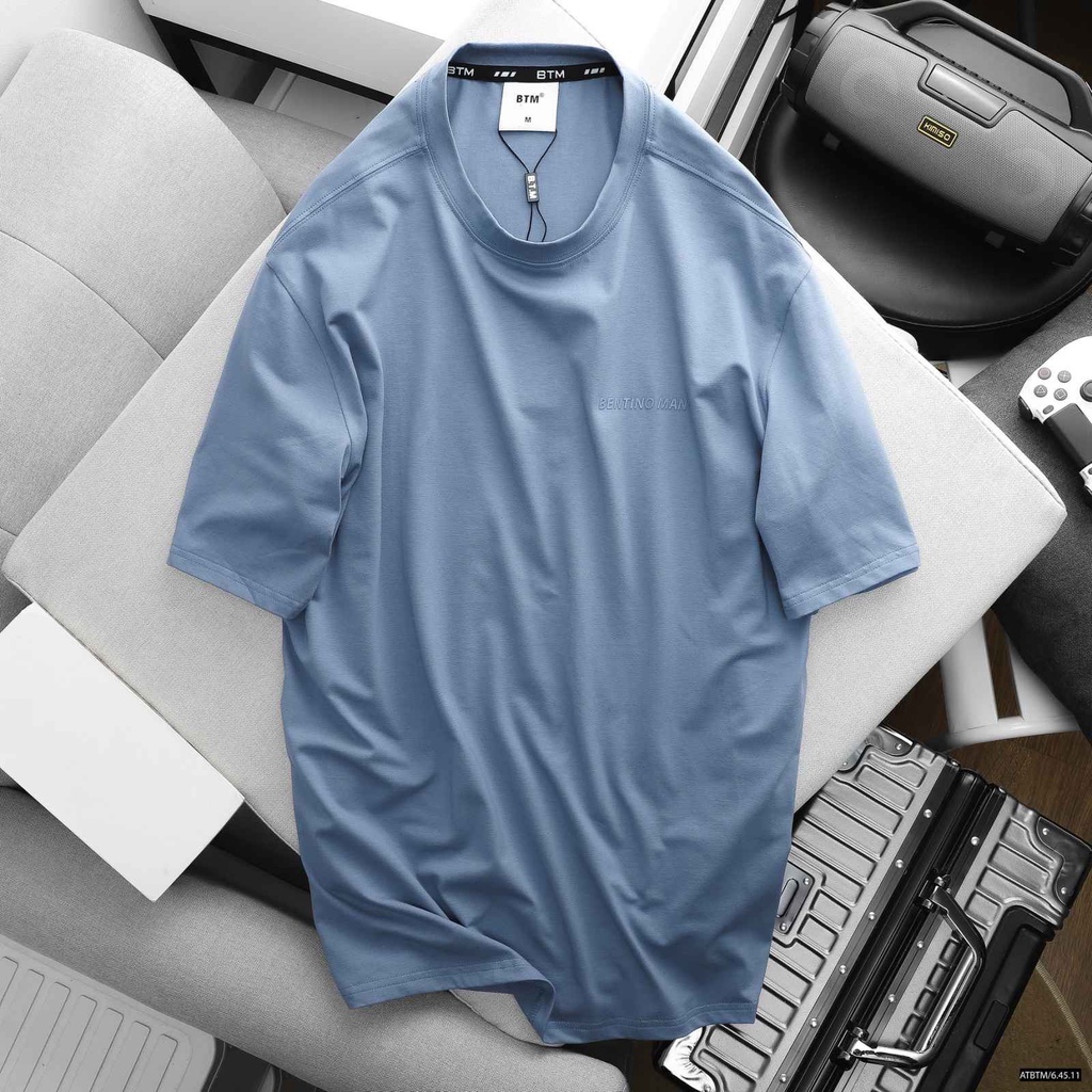 [6 MÀU]Áo thun thời trang tay lở, form to trendy, chất vải cotton 4 chiều siêu mịn mát 9829