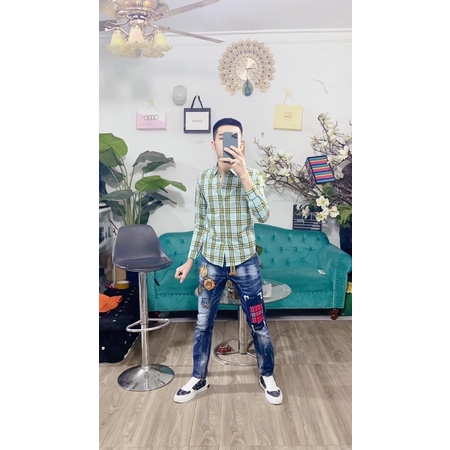 [HÀNG CAO CẤP] Áo sơ mi nam dài tay ,chất liệu cotton thoáng mát, không nhăn, không bai xù