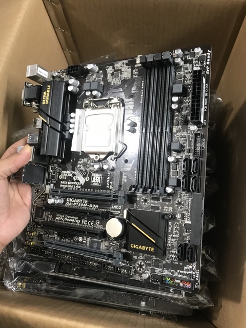 Main gigabyte B150M-D3H 4 khe ram full cổng ăn chơi