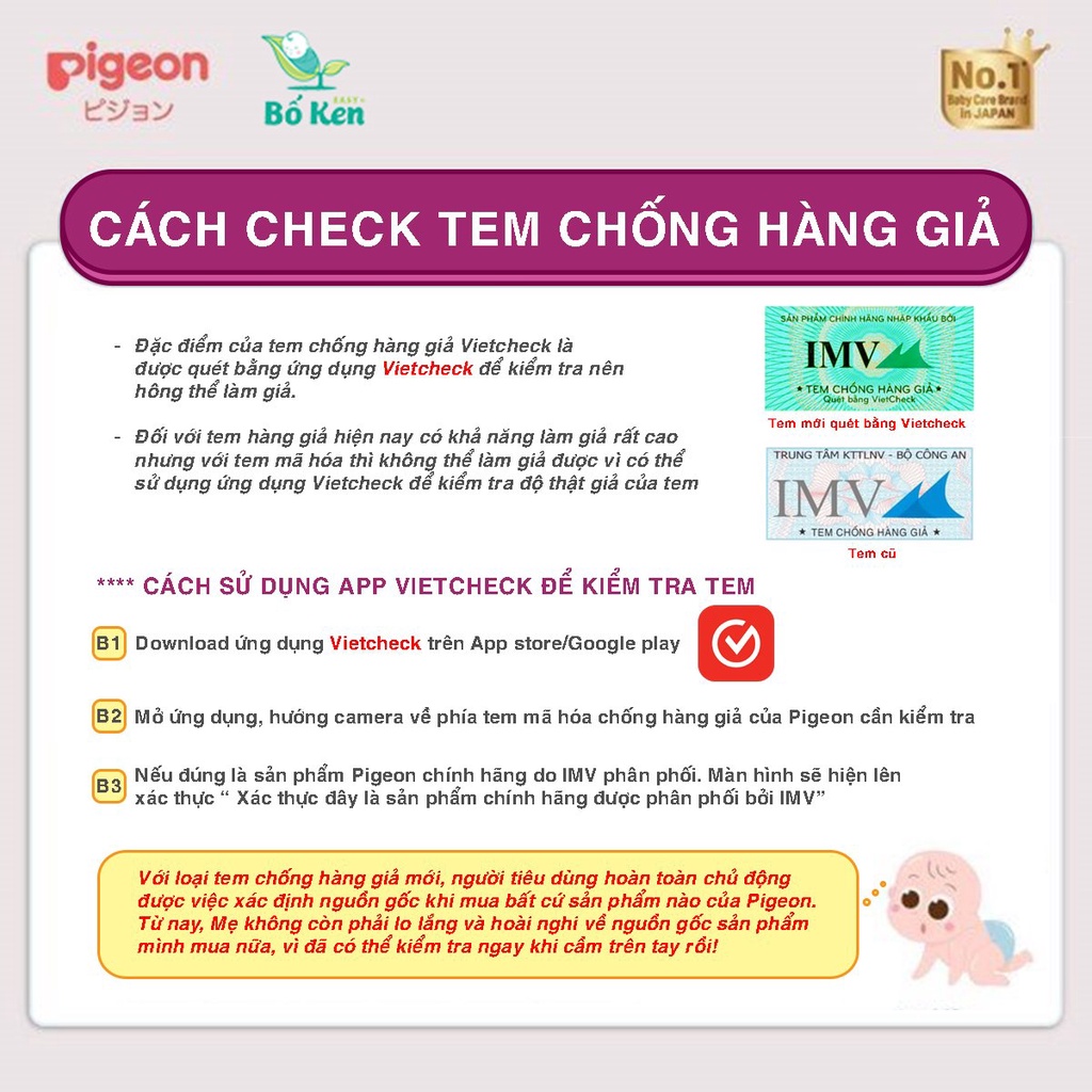Shop Bố Ken Bình Sữa Pigeon PPSU Cổ Rộng Nội Địa Nhật và Bản Quốc Tế 160/240ml