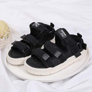 Dép quai hậu sandal quai hậu nữ 3 quai dán có thể tháo rời mẫu hot 2021