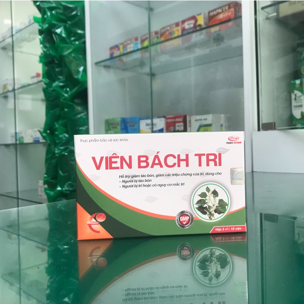 Vien Bách Tri – Hỗ trợ giảm táo bón, tăng sức bền thành mạch, giảm các triệu chứng của trĩ nội, trĩ ngoại (30 viên)