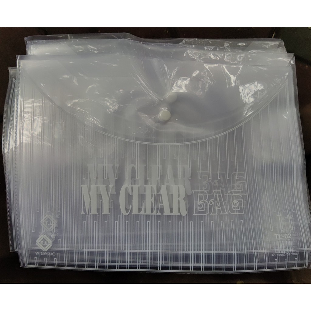 Túi clear A4 loại Trung