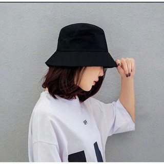 Nón Vành BUCKET TRƠN (3 Màu ĐEN TRẮNG ĐỎ) Nam Nữ Unisex