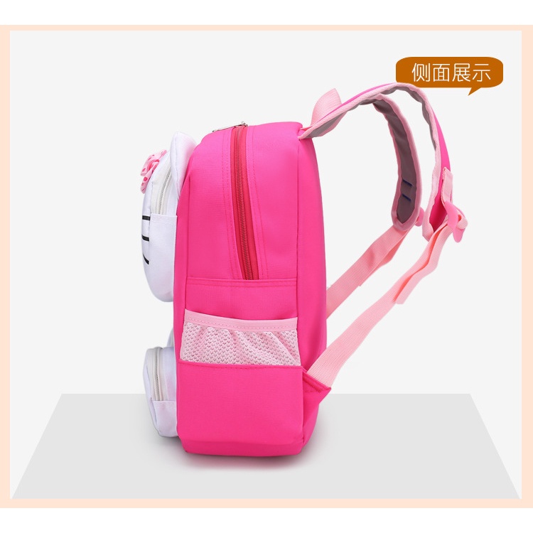 Balo người nhện spiderman cho bé học mẫu giáo cặp sách hello kitty cho bé gái học mần non E1053