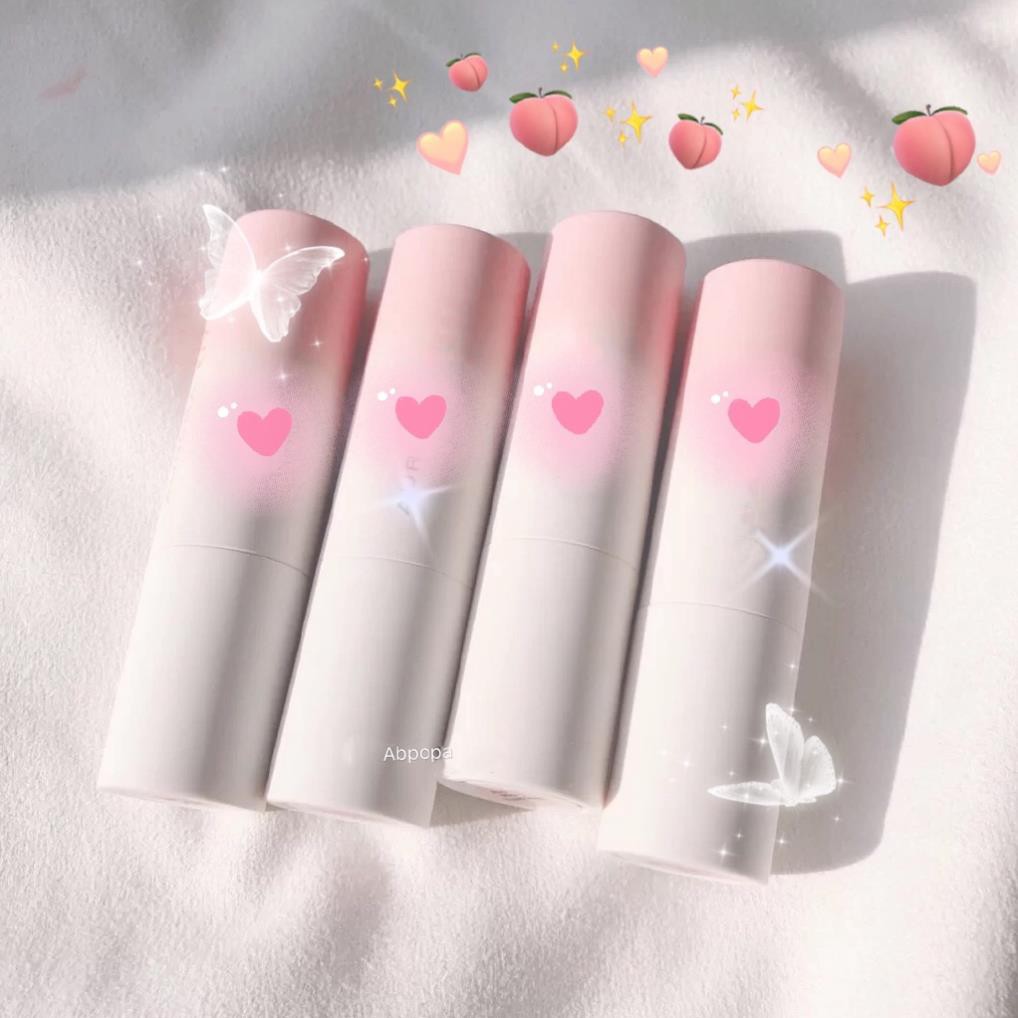 Son môi MUGE LEEN mềm mượt mùi trái cây lâu trôi dưỡng ẩm chống thấm nước 💋