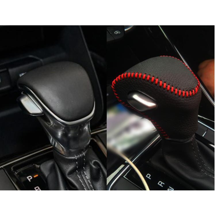 Bọc Cần Số, Tay Phanh xe KIA CERATO/K3 SỐ TỰ ĐỘNG 2019-2022 Da Bò Thủ Công Handmade 100%
