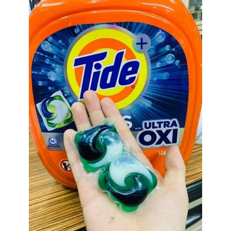 Viên giặt xả Tide Pods Ultra Oxi