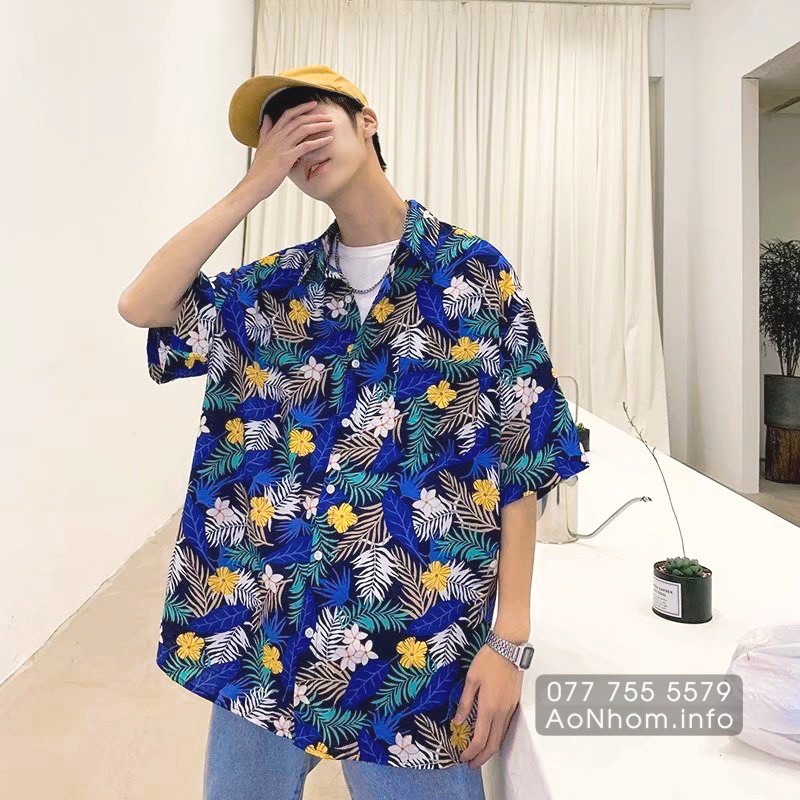BÁN LẺ GIÁ SỈ - SƠ MI HAWAII ĐI BIỂN - SƠ MI ĐI BIỂN - SƠ MI NHÓM LỚP - SƠ MI HOA LÁ - CHẤT ĐŨI TƠ MỀM MÁT #01 | BigBuy360 - bigbuy360.vn