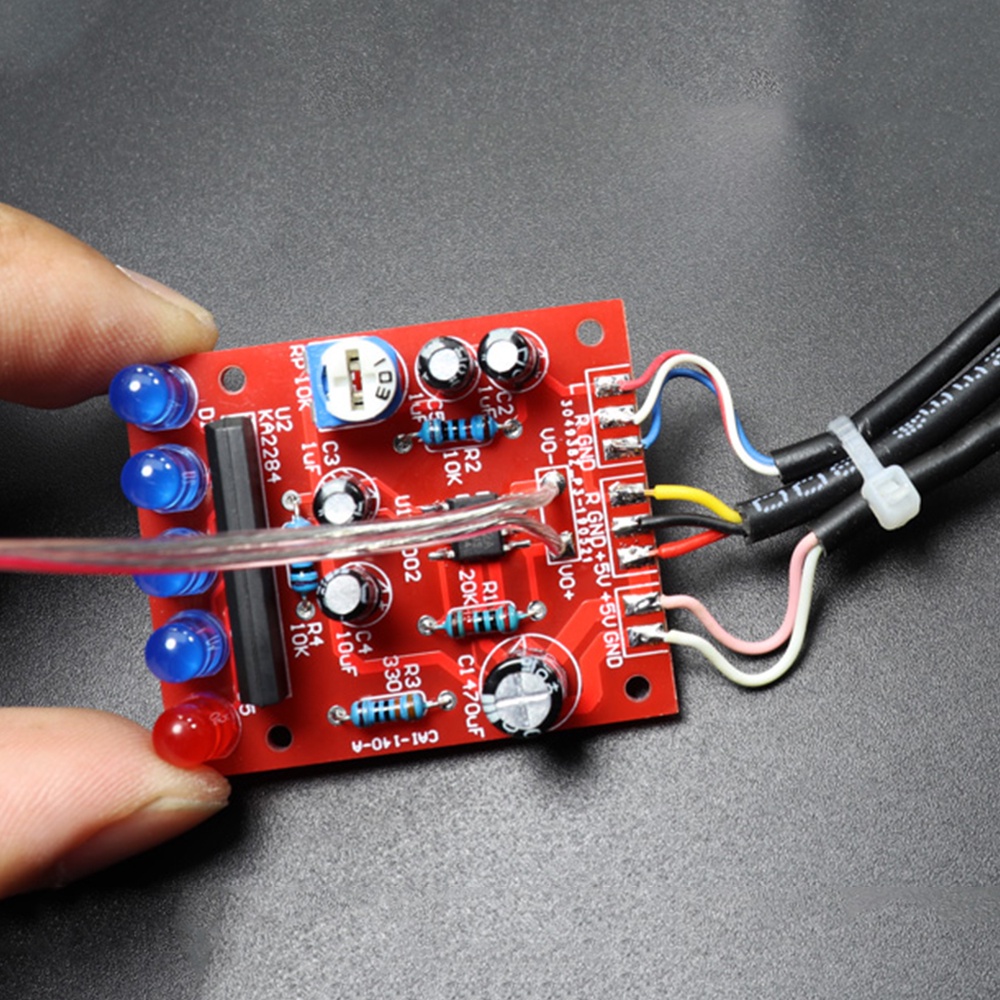 ZIQQUCU Bộ Phụ Kiện Loa Điện Tử Trong Suốt DIY