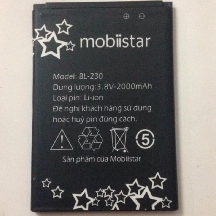 PIN MOBIISTAR LAI Z1 BL-230 ZIN HÃNG , cam kết uy tín chất lượng