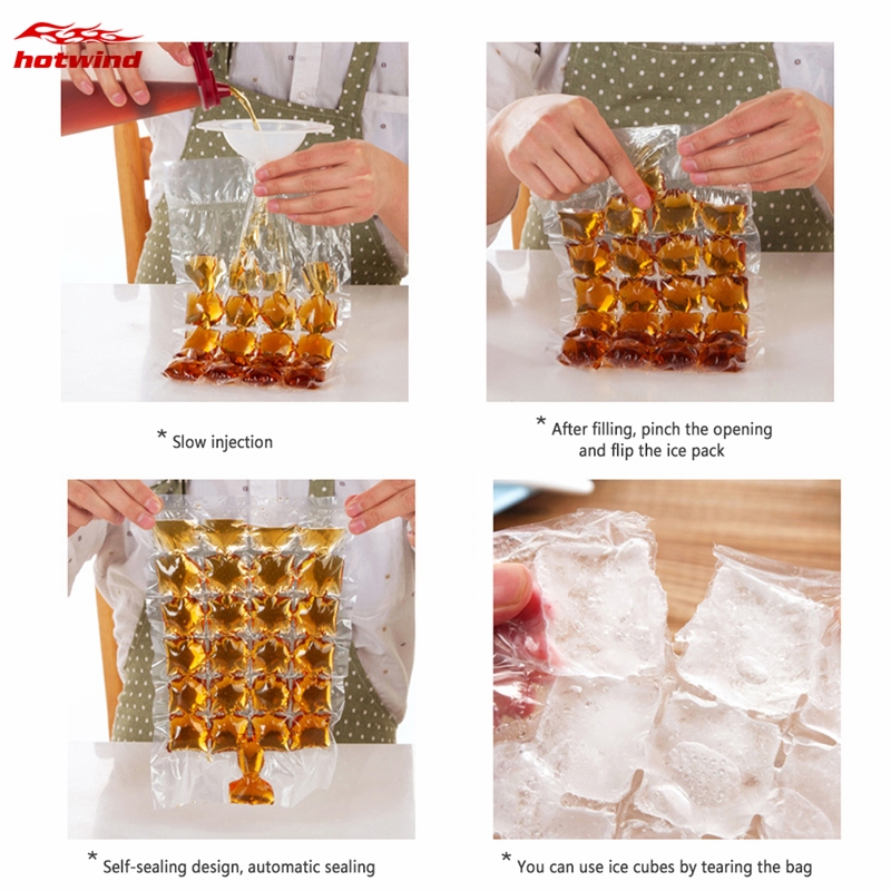 Set 10 Túi Làm Đá Viên Tiện Lợi