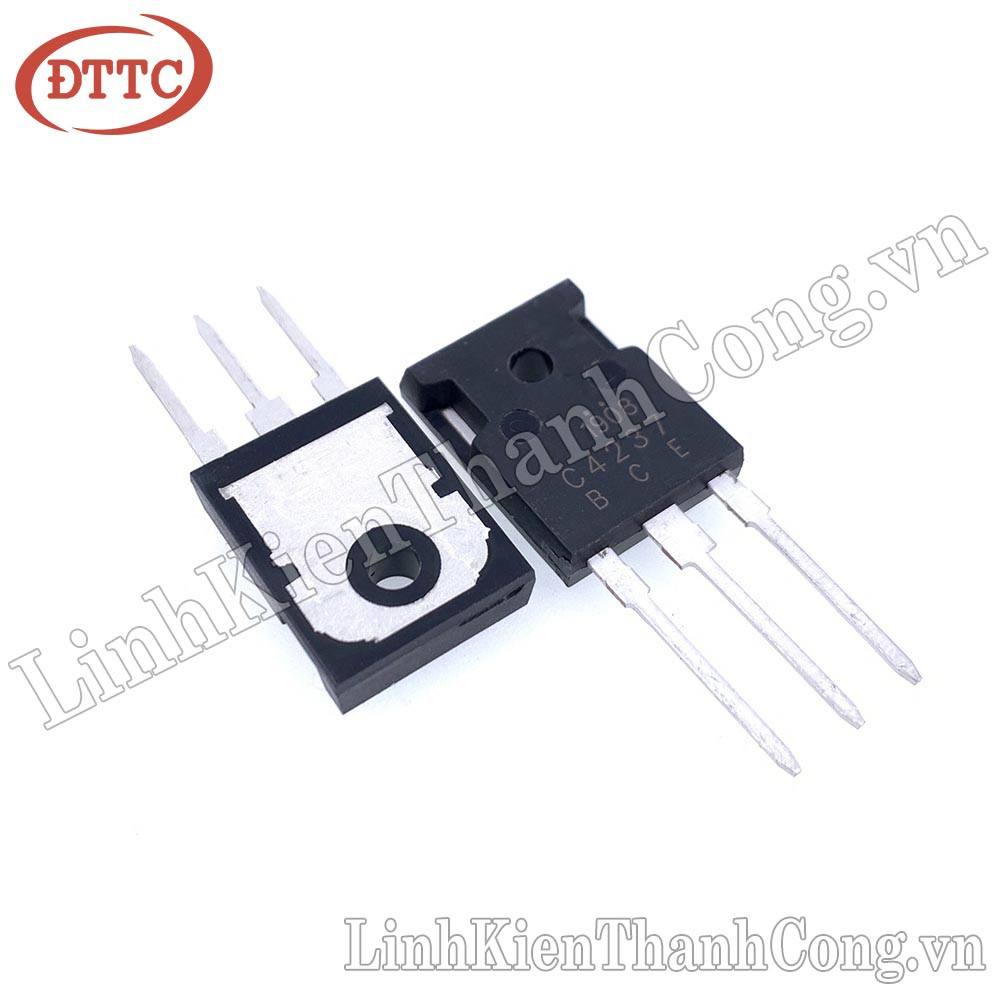 C4237 transistor NPN 10A 1200V kiểu chân TO-247