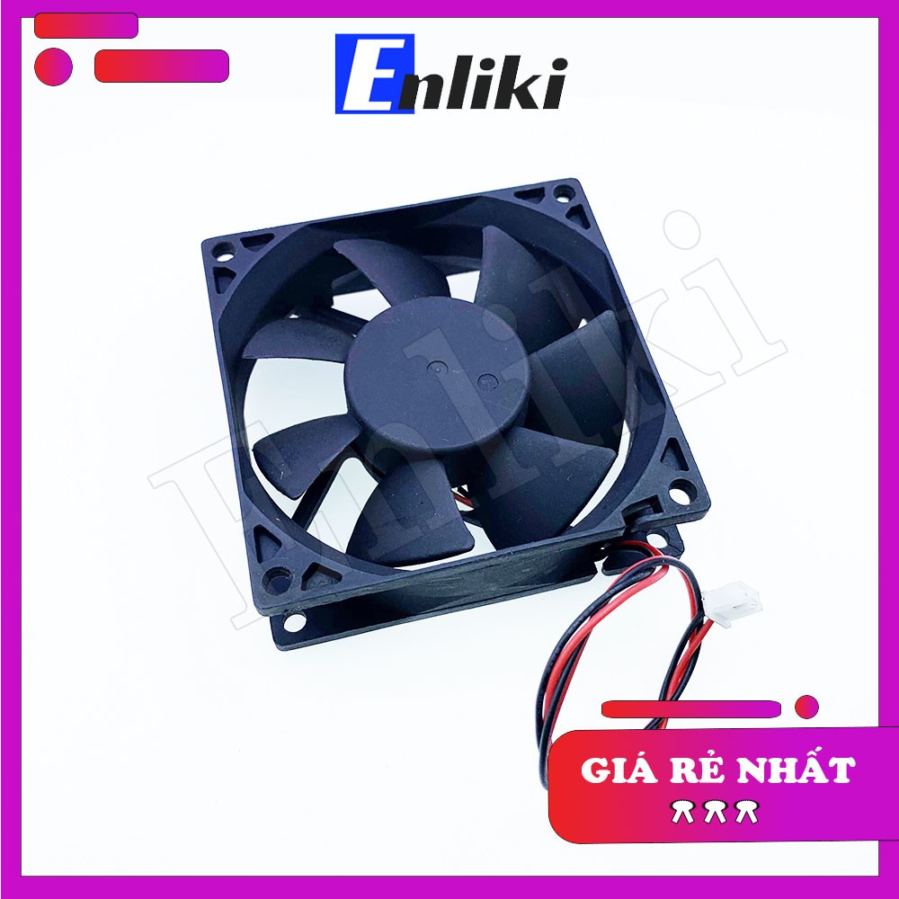 Quạt tản nhiệt 8x8x2.5cm 12V 0.25A