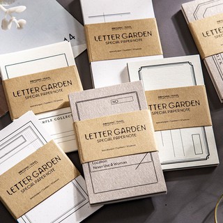 Set giấy note dòng retro vintage để làm journal trang trí sổ tay Cuahangso24