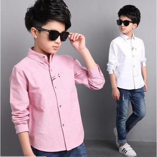 Sơ mi hồng trẻ em