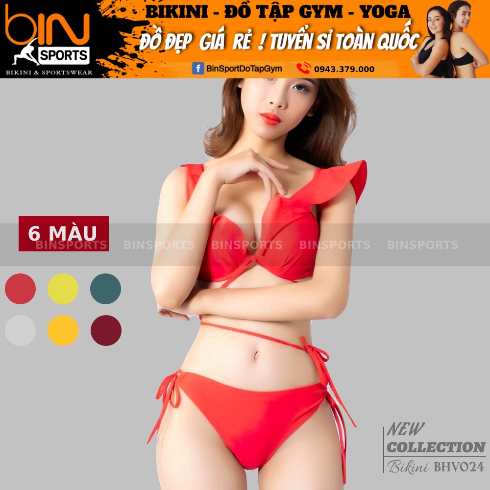 Bikini Đồ Bơi Nữ Đi Biển 2 Mảnh Cánh Tiên Bin Sports BHV024