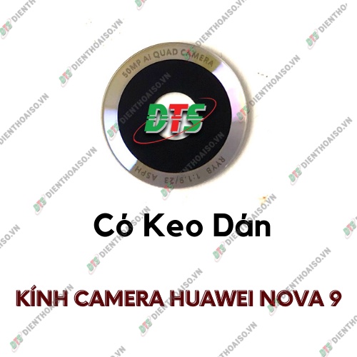Kính camera huawei nova 9 kèm keo dán ( Kính camera thay cho huawei nova 9 )