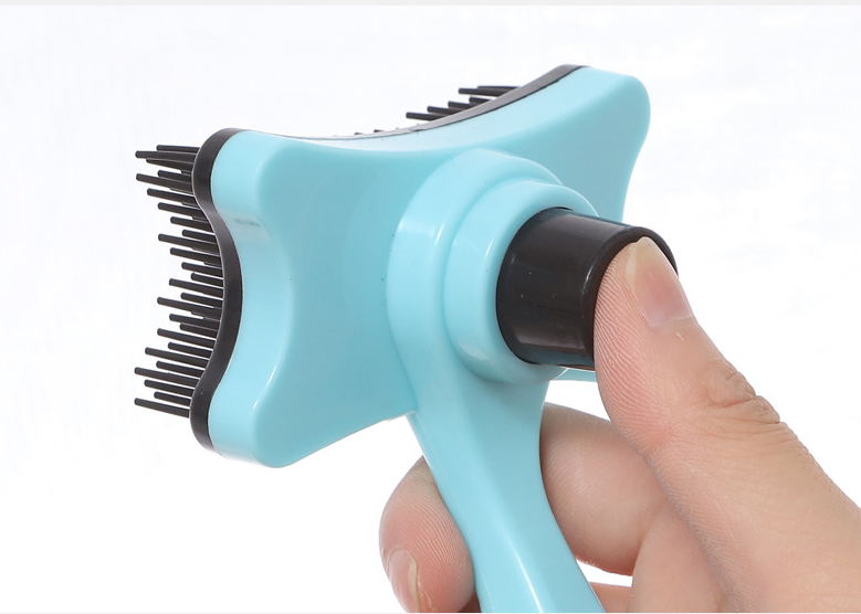 Lược Chải Lông Cho Thú Cưng Hình Khúc Xương (4 Màu)