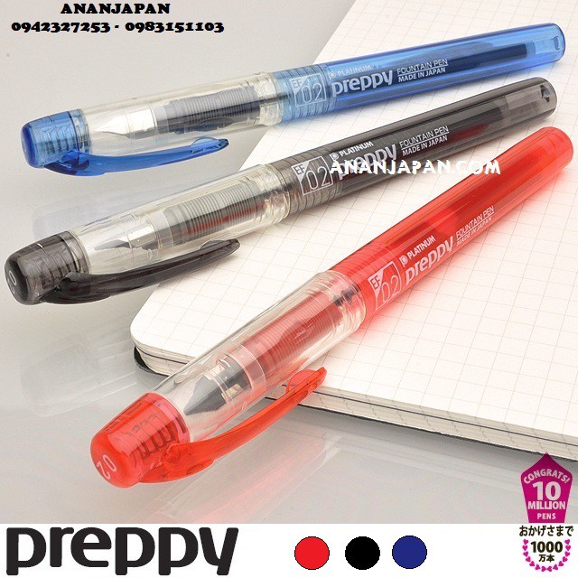Bút máy Preppy 02  Made in Japan