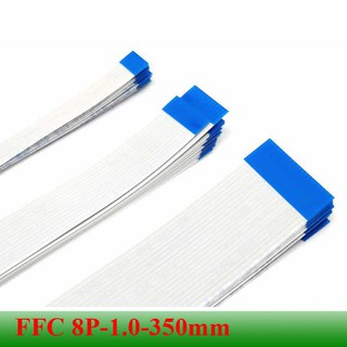Cable FFC 1.0mm 8 pin dài 350mm AWM 20264