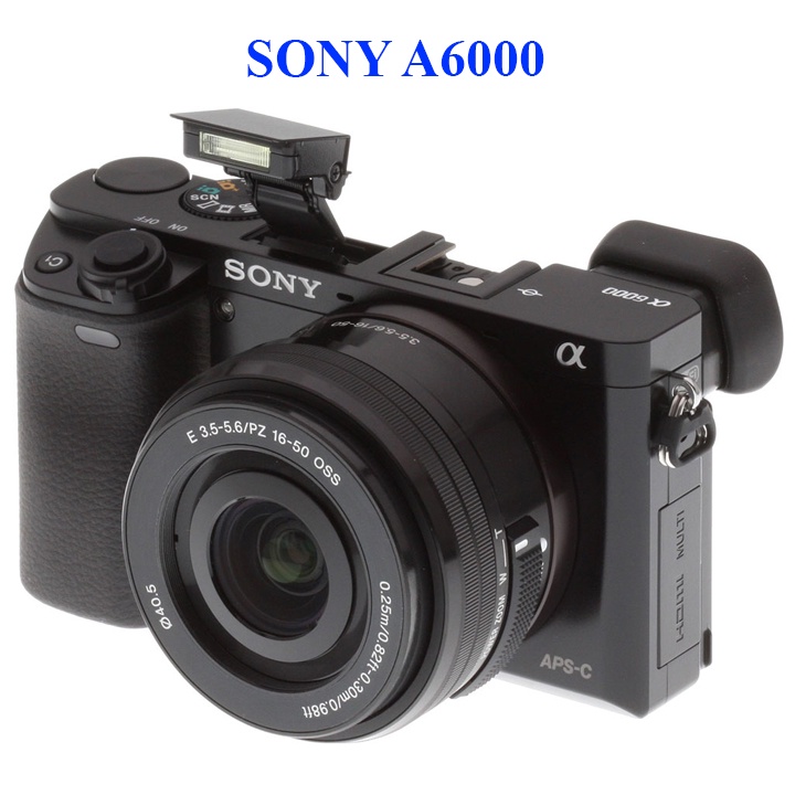 [Mã 55ELSALE2 giảm 5% đơn 3TR] Máy Ảnh Sony Alpha A6000 24.3MP Wifi + Ống kính 16-50mm Fullbox 99%