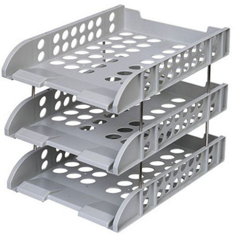 Khay đựng tài liệu 3 tầng Deli 9217( Giá 3 tầng Deli)