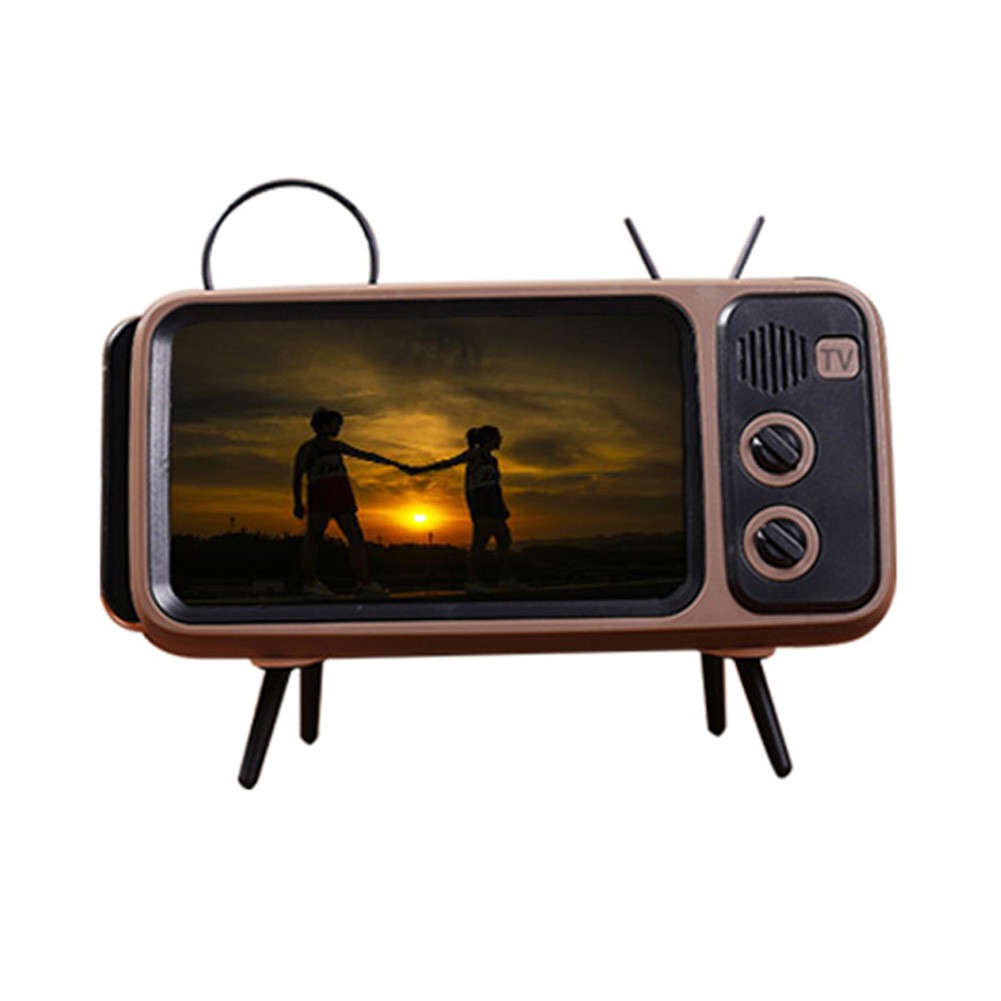 [Hàng Có Sẵn Để Giao Hàng] Giá Đỡ Điện Thoại Hình TV Cổ Điển