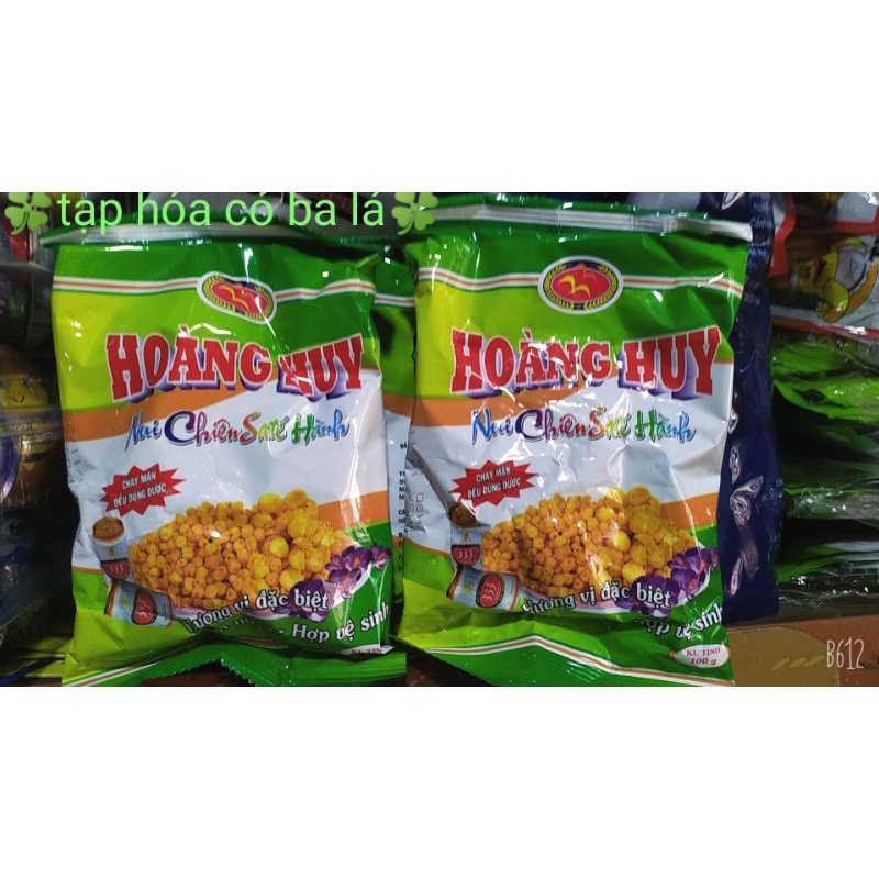 nui chiên, nui chiên giòn ăn liền gói 100g💫💫
