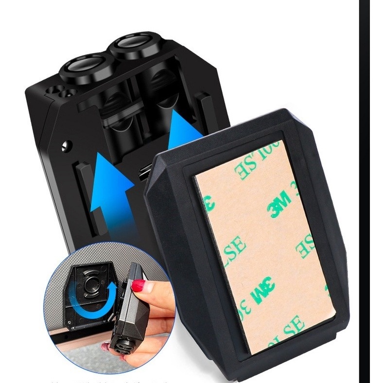 Upgrade Đèn LED chiếu laser không dây phong cách hoạt hình chuyển động cho cửa ô tô