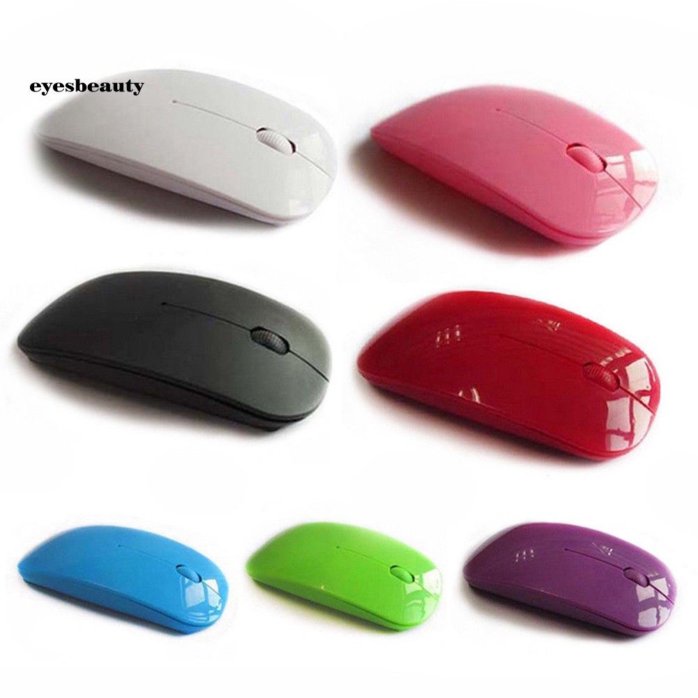 EBTY Universal Laptop PC Computer 2.4GHz Battery Powered Wireless USB Optical Mouse