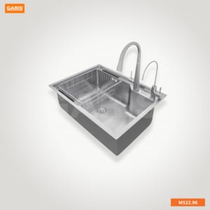 CHẬU RỬA 1 HỐ GARIS GS11.58 CÓ THỢ LẮP ĐẶT