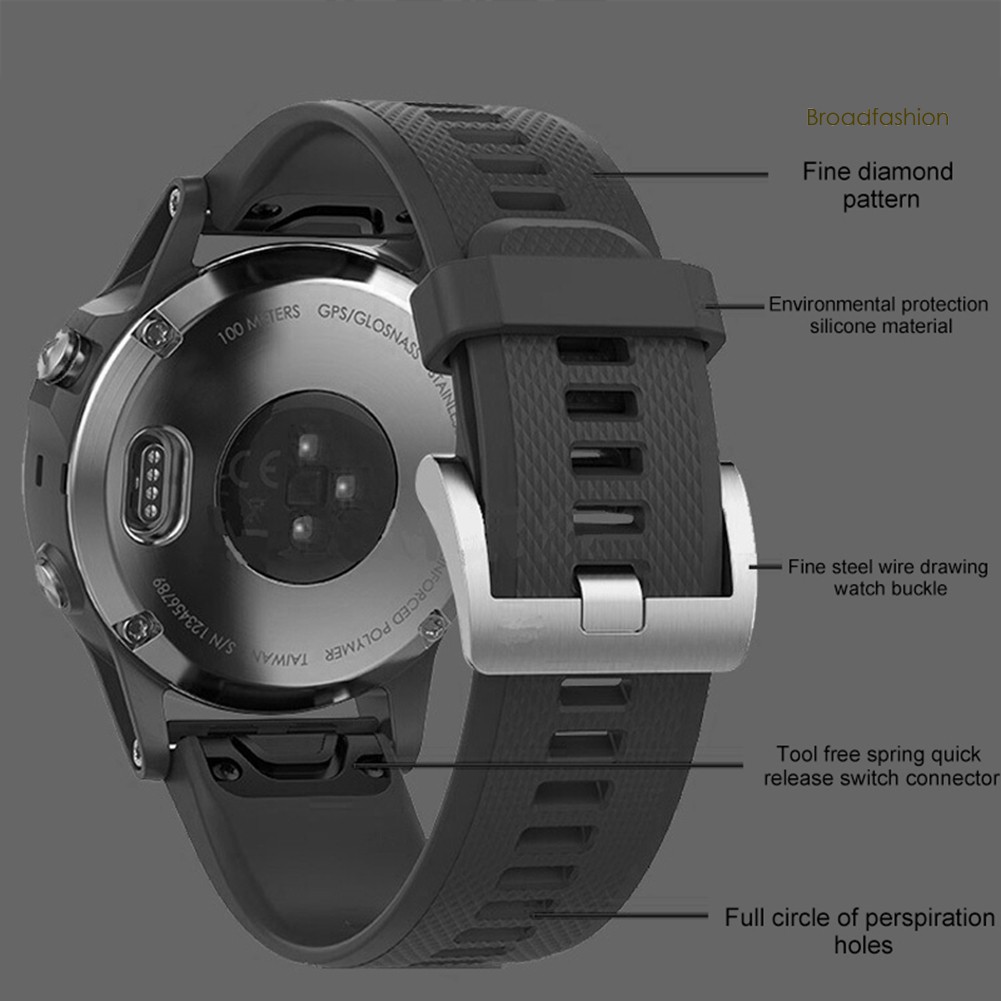 Dây Đeo Thay Thế Cho Đồng Hồ Thông Minh Gar-Min Fenix 6 Forerunner 945