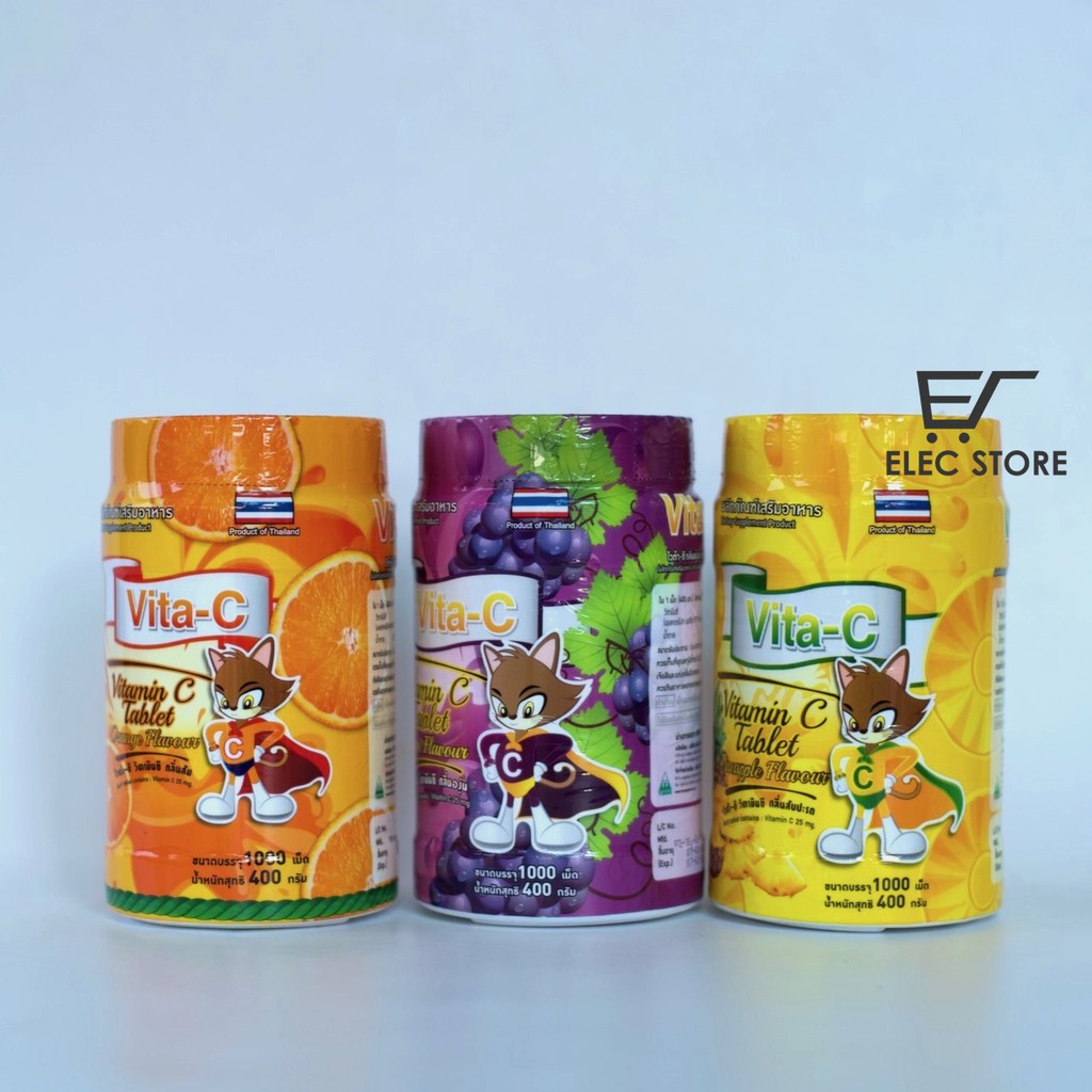 Hộp 1000 viên Vitamin C - Vita C Thái Lan