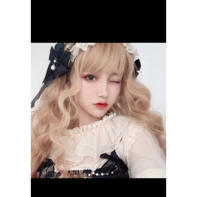 Tóc giả nguyên đầu xù sóng  FREESHIP ❤️ nguyên đầu xù lỡ tặng kèm lưới