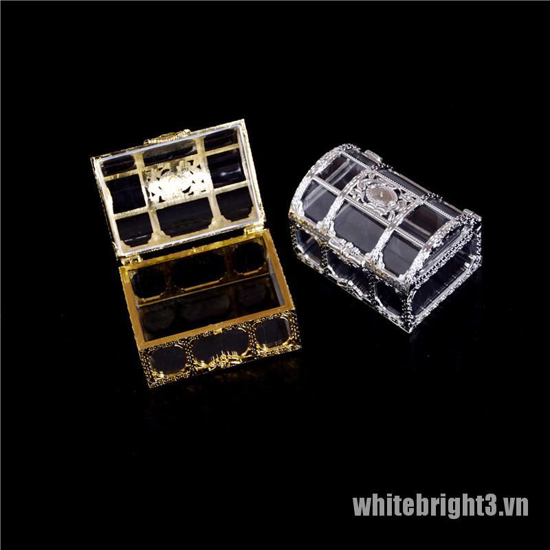 Hộp Nhựa Mini Đựng Trang Sức Tiện Dụng