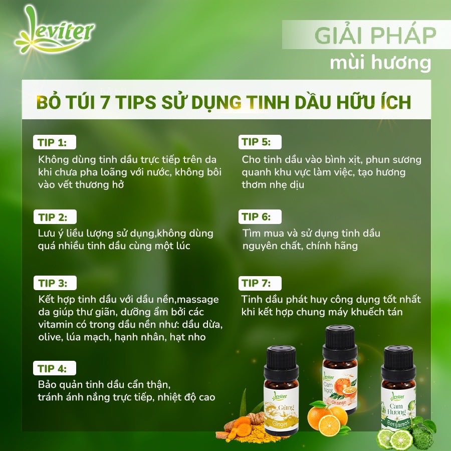 Leviter.vn Tinh dầu Sả Chanh Việt Nam 100ml