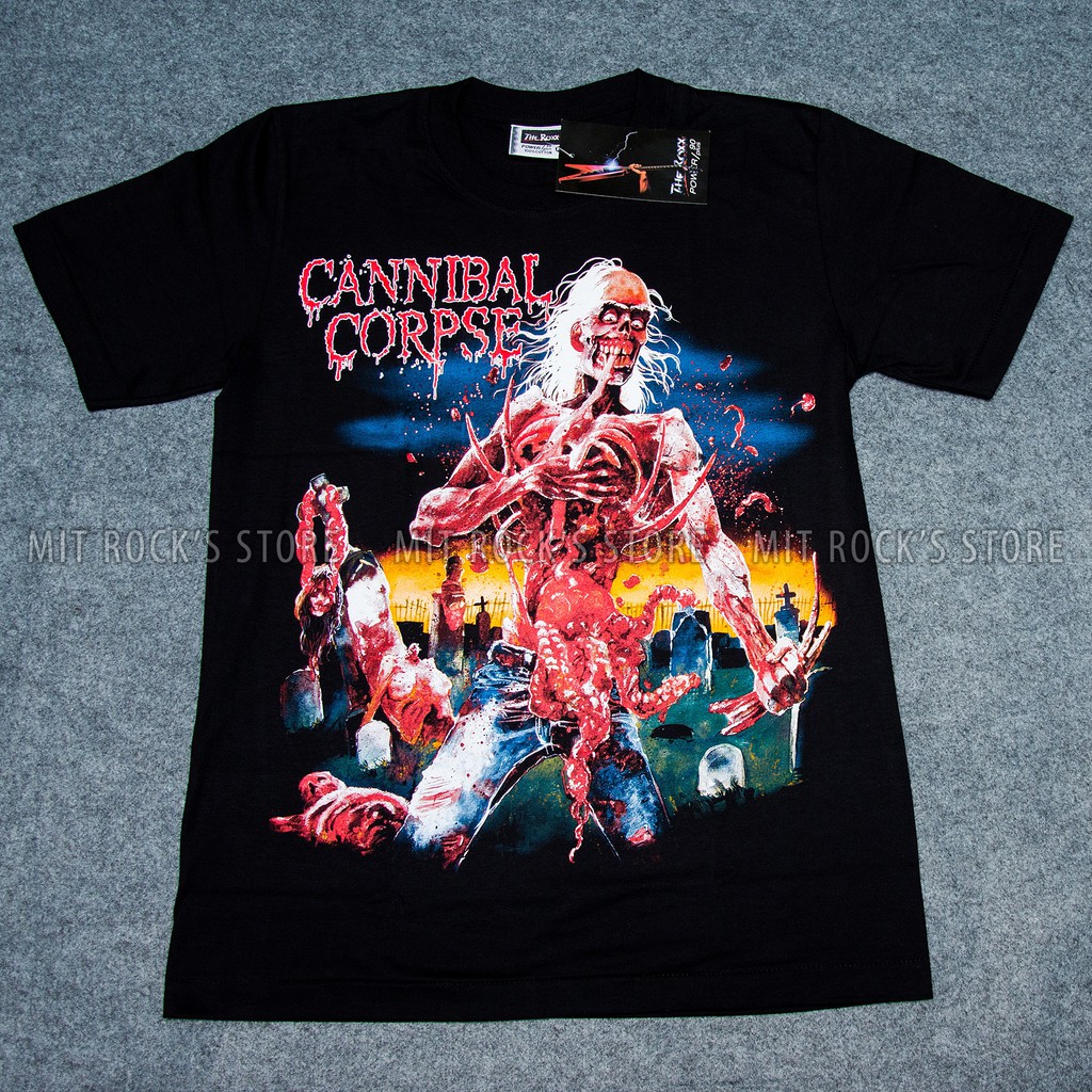 Áo Cannibal Corpse  - Rock band tee - Áo Rock - Size S, M, L, XL, XXL - Áo Thái Lan