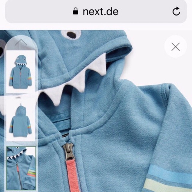 Áo khoác NEXT khủng long