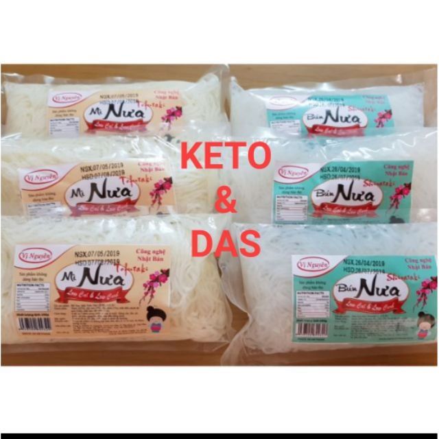 20 gói bún nưa tiện lợi(160g/gói) ăn no lâu cho người TIỂU ĐƯỜNG-KETO DAS EATCLEAN