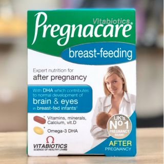 Vitamin Pregnacare breast feeding hàng chính hãng uk đủ Bill, Pregnacare bú, Pregnacare sau sinh