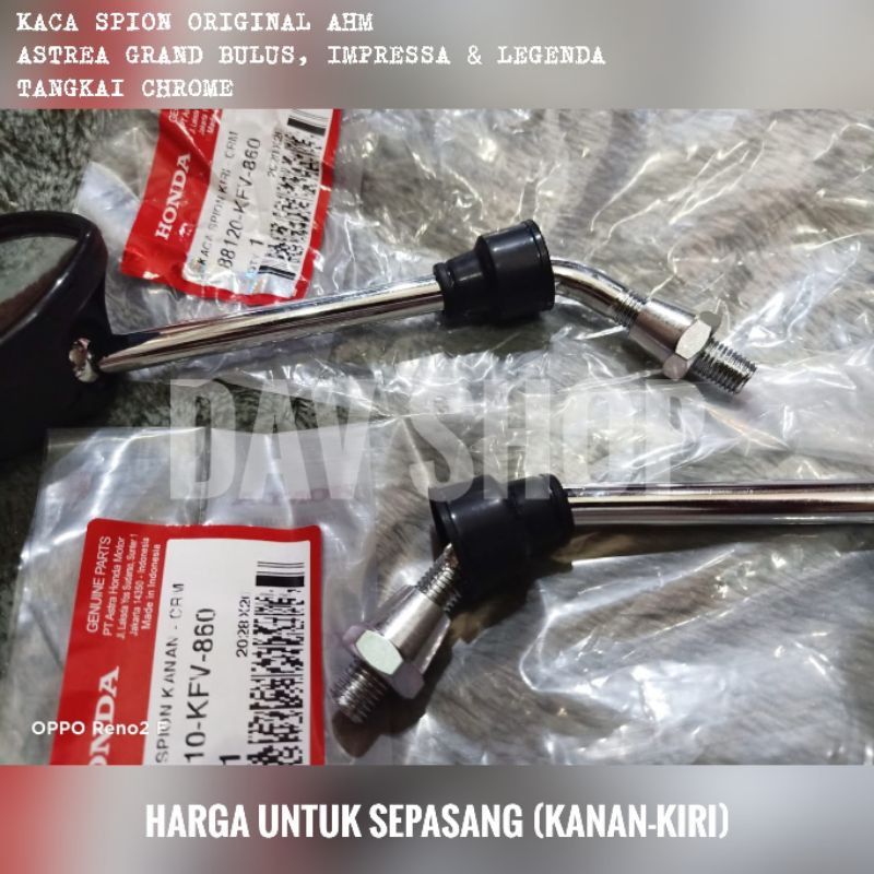 Gương Chiếu Hậu Chuyên Dụng Cho Xe Honda Astrea Grand Impressa Legend Kirana Chrome