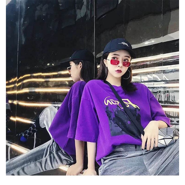 Kính Mát Gọng Vuông Nhỏ Phong Cách Harajuku Hàn Quốc Thời Trang Cho Nữ